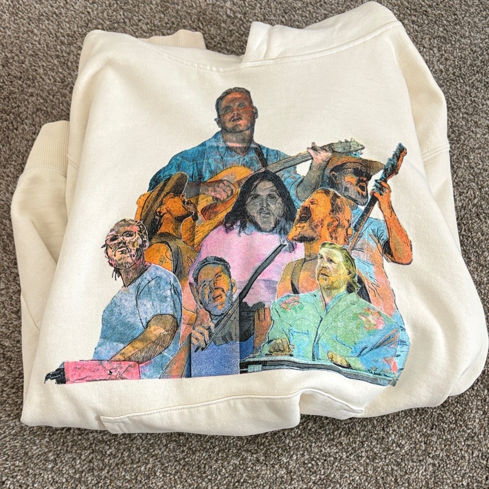 Zach Bryan Tour Hoodie - Never Worn